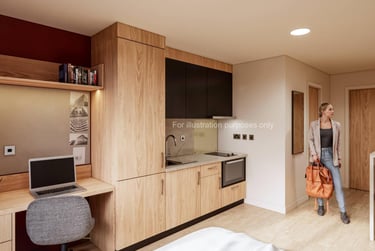 1 bed studio, Haymarket Yards, Haymarket, Edinburgh, EH125BH - Image 2